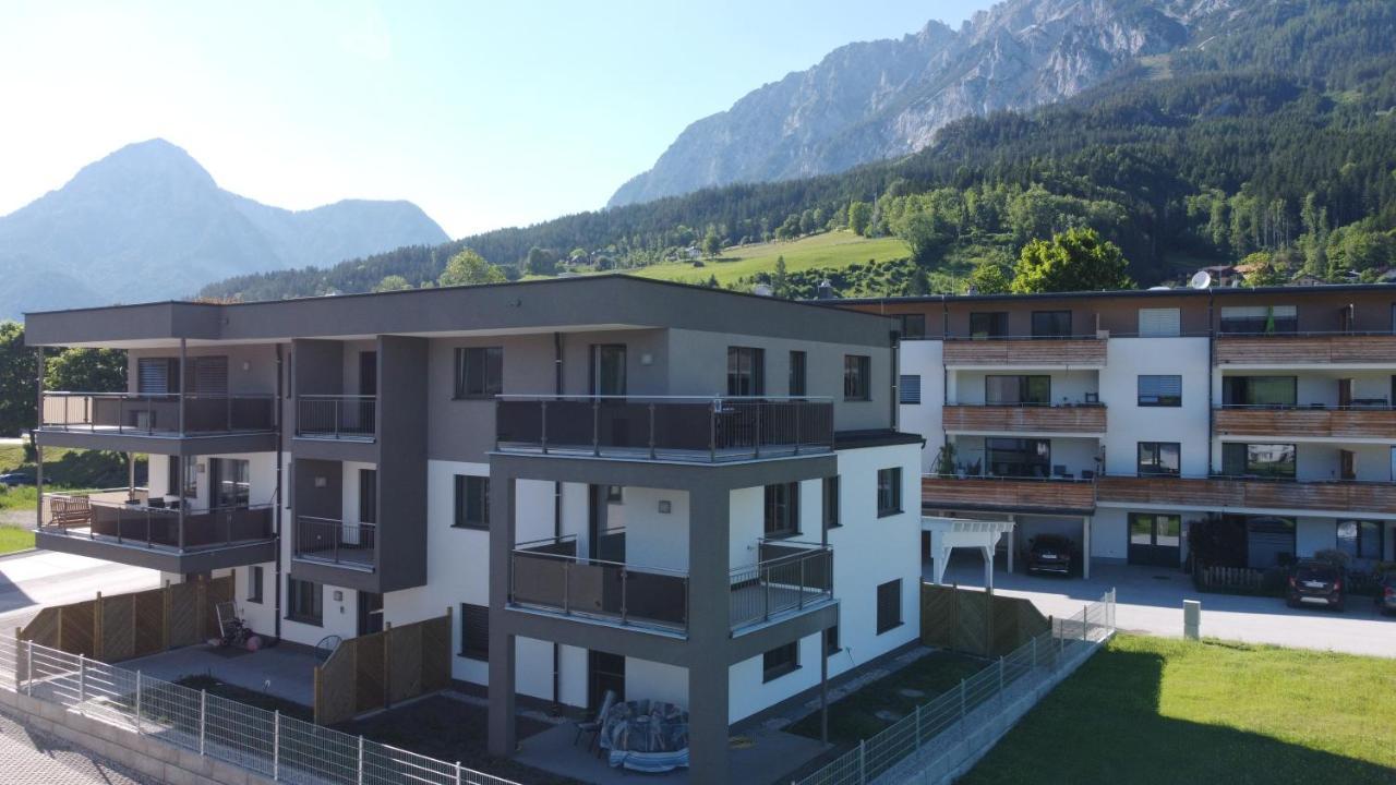 Appartement Ferienwohnung Bergahorn Groebming Grobming Bagian luar foto